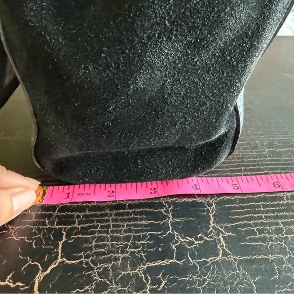 Kate Spade Black Leather and Suede Magnolia Park Top Handle Bag - Picture 6 of 15